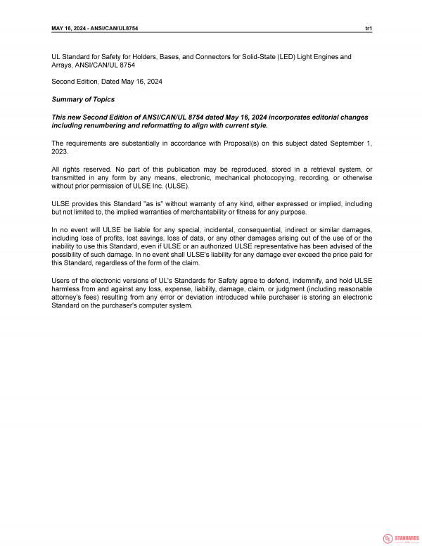 UL 8754 PDF UL 8754 PDF